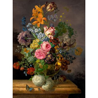 РЕПРОДУКЦИИ НА КАРТИНИ Натюрморт с цветя (1838)